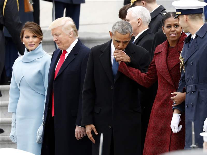 Donald Trump sworn in as 45th president of the United States - The Blade