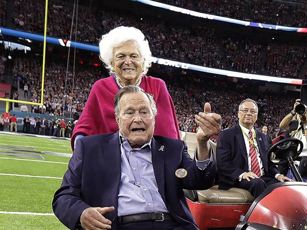 George H.W. Bush no longer plays speed golf, but still has his game ...