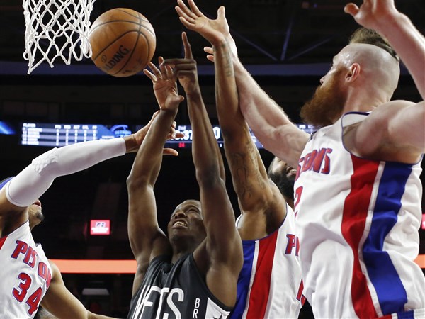 Morris' Double-double Lifts Pistons Over Nets 90-89 | The Blade