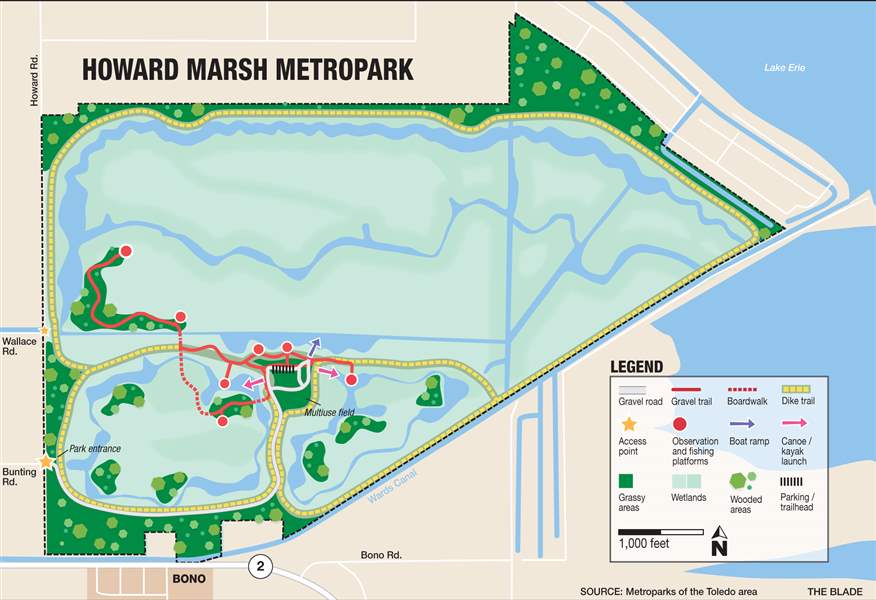 New Lucas Co. Metropark in works along Lake Erie - The Blade