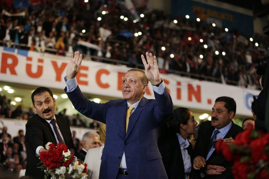 Turkey's ruling party elects President Erdogan as leader The Blade