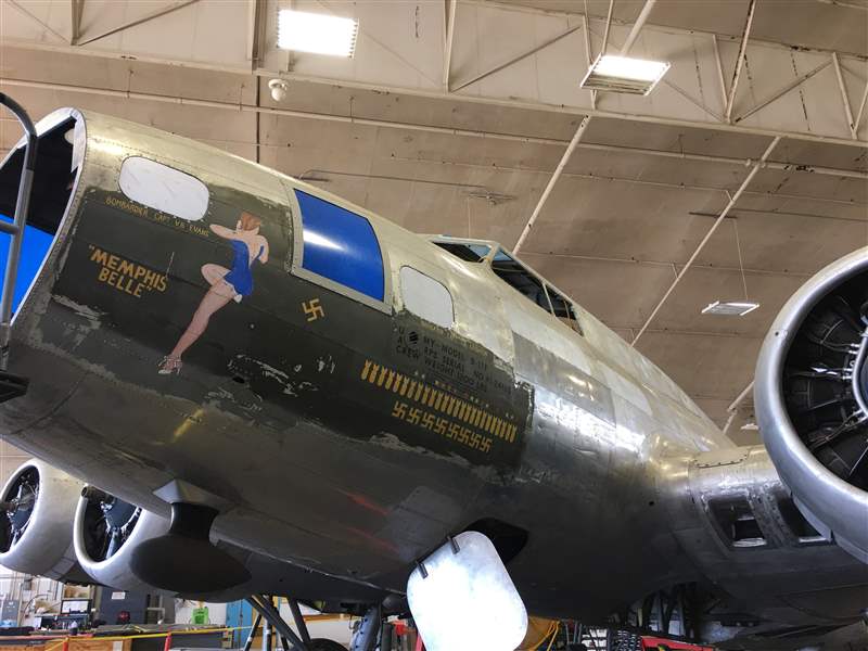 Long-awaited display of restored Memphis Belle set for 2018 - The Blade