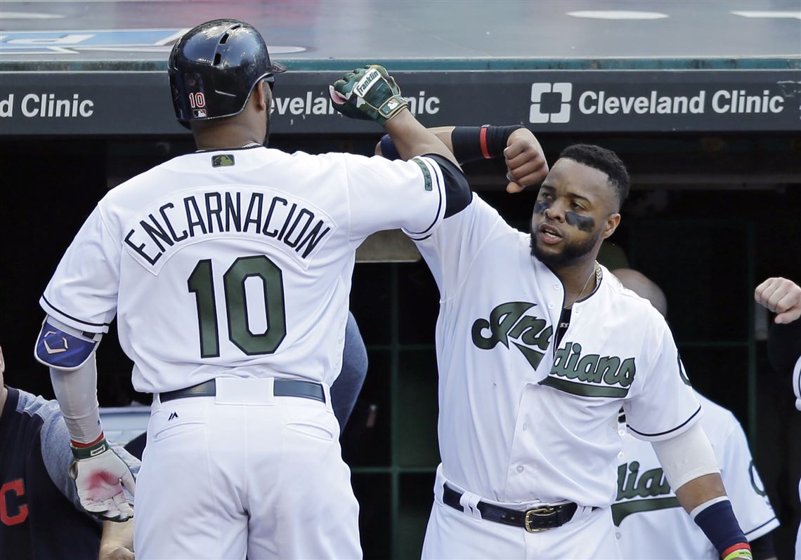 A's Rajai Davis in Cleveland for first time since World Series