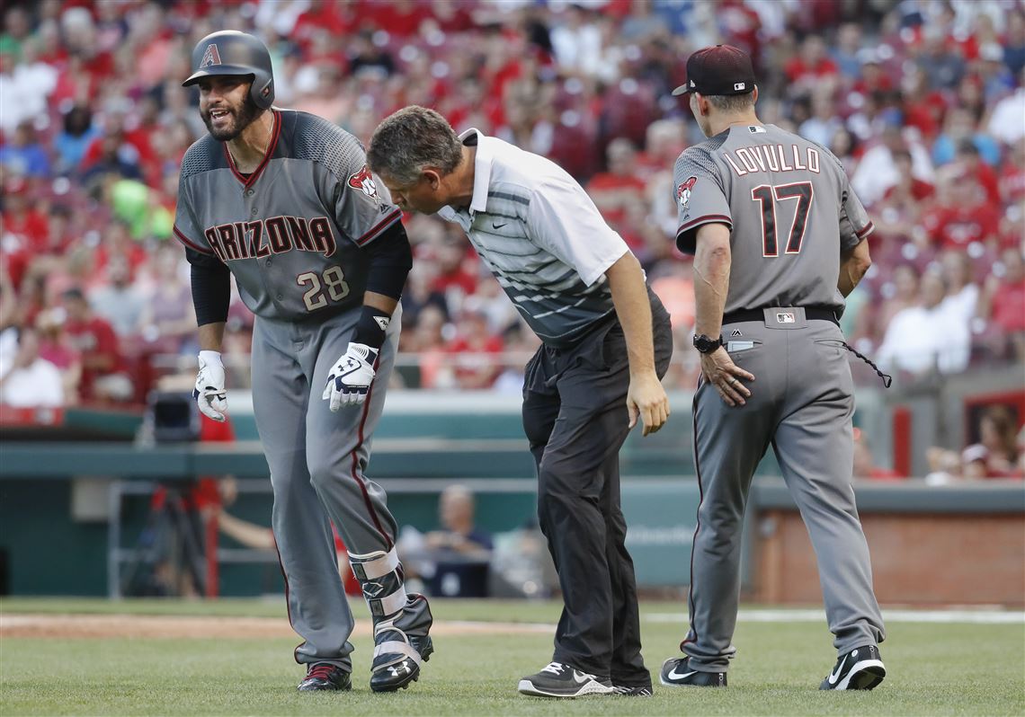 D-backs to bat J.D. Martinez fifth Wednesday, place Fuentes on DL