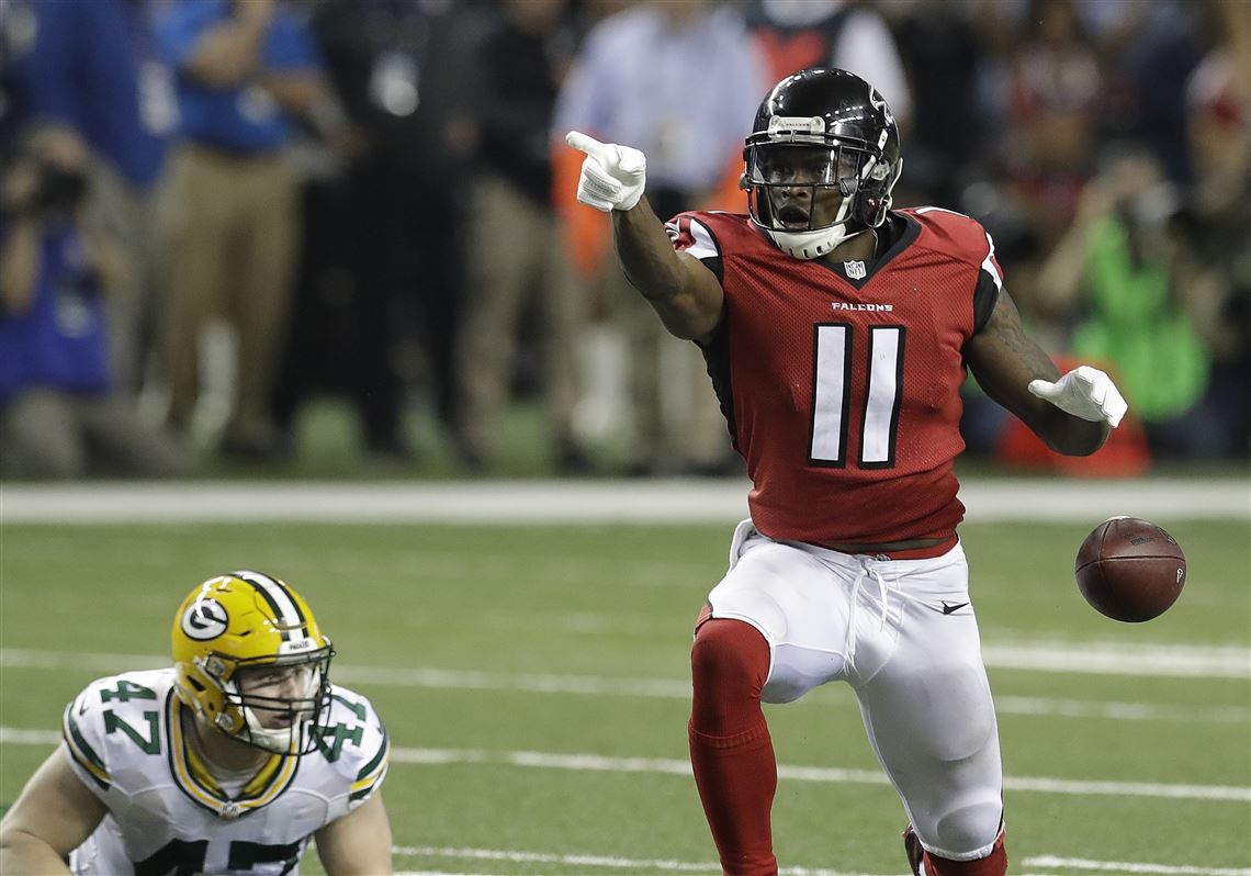 Julio Jones, Atlanta Falcon WR, former Alabama star, NFL championship