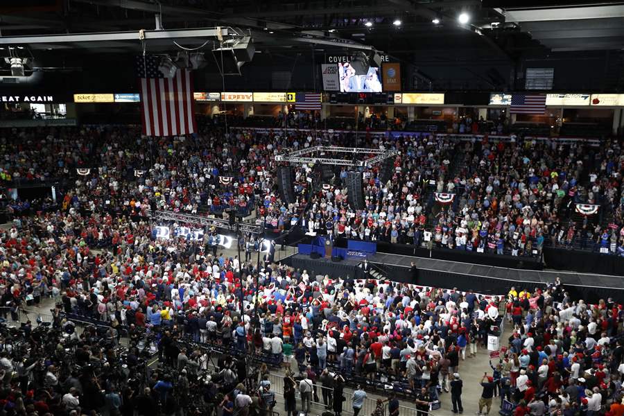 President Trump holds rally in Youngstown The Blade