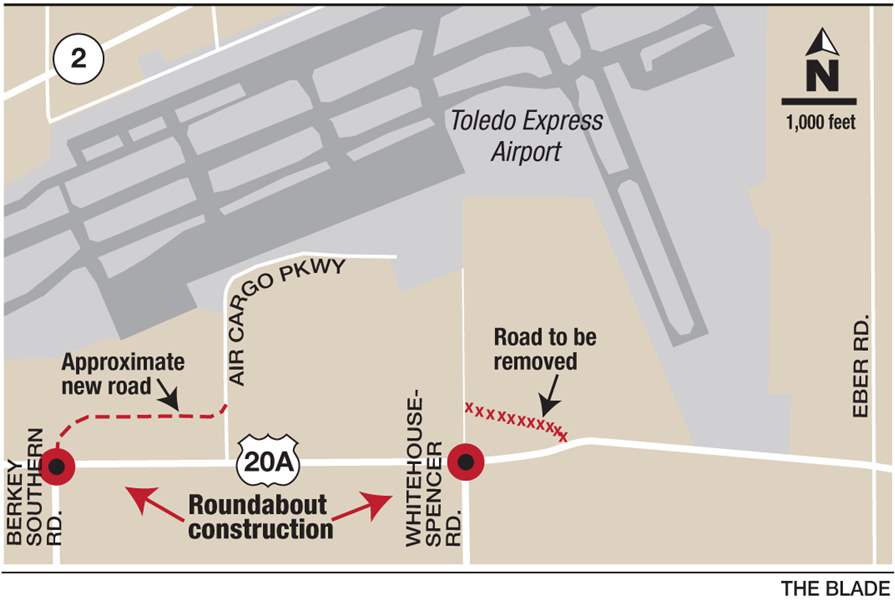 ODOT plans 2 more roundabouts on U.S. 20A - The Blade