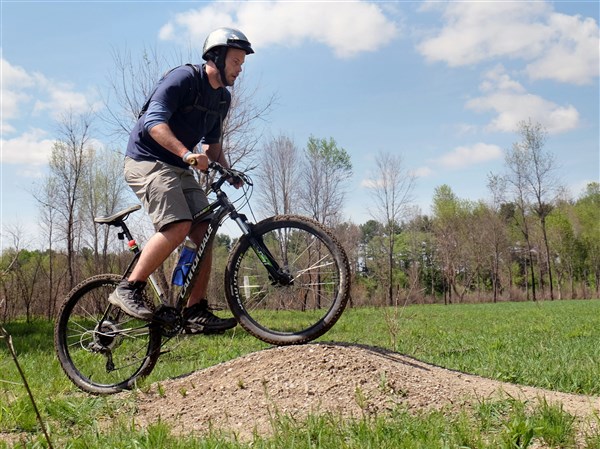 single track bicycle