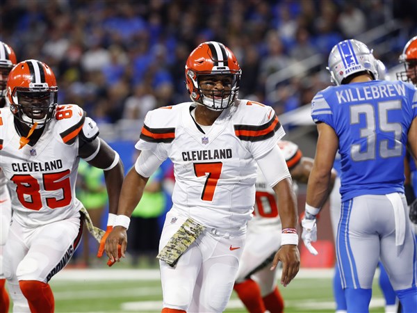 Browns Outlook: QB DeShone Kizer's 12 interceptions is the most in NFL