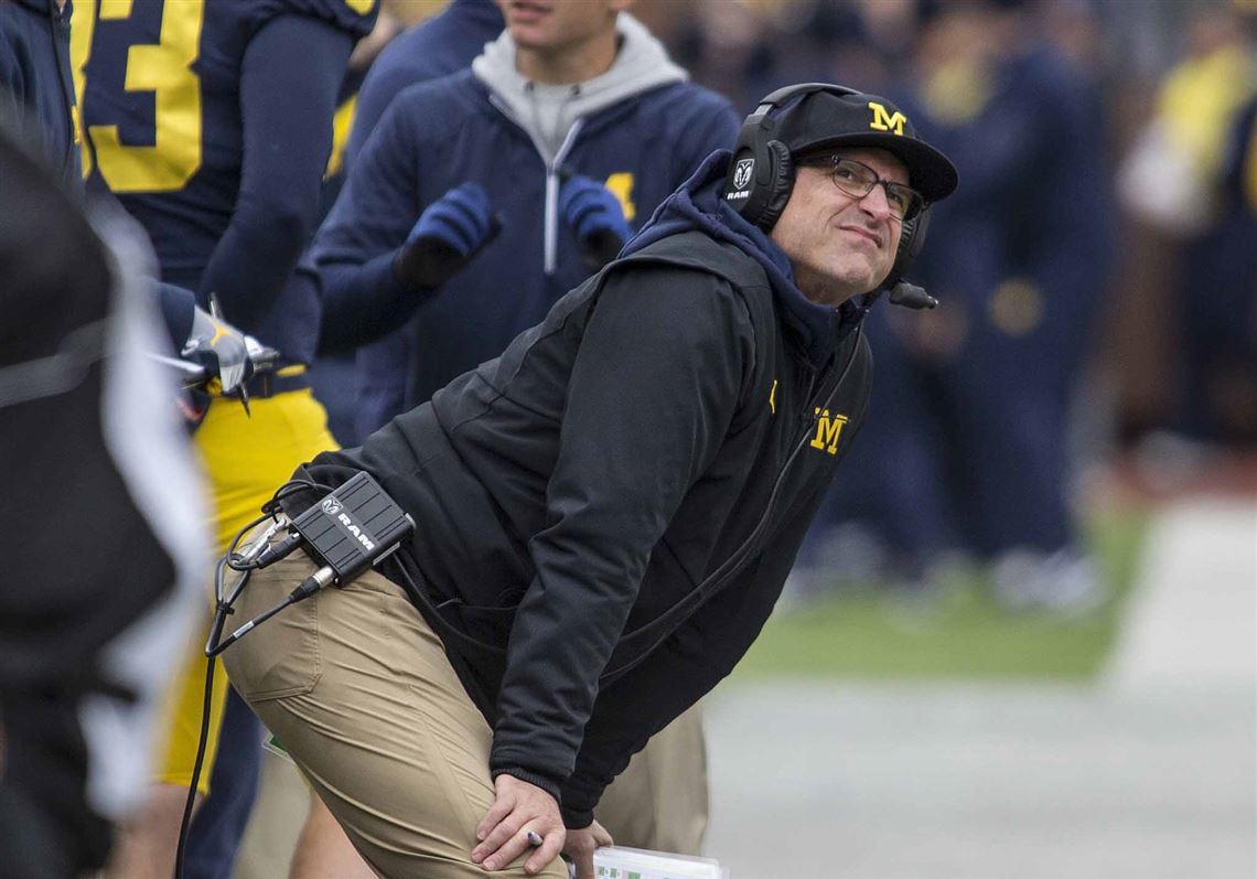 Michigan football: John Harbaugh talks falling in love with David