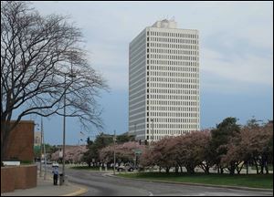 The One Government Center building in downtown Toledo in 2015.