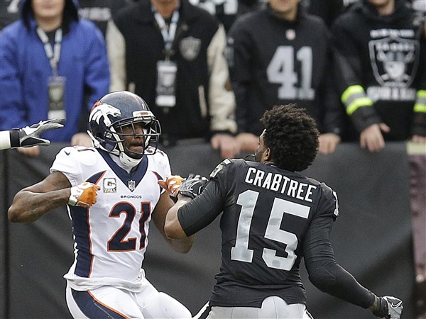 Broncos, Raiders turns ugly after Crabtree, Talib ejected for fighting