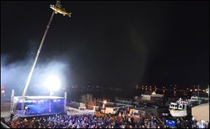 Lake Erie Shores & Islands shows the lakeside town of Port Clinton, Ohio, celebrating its annual walleye fish drop at midnight on New Year’s Eve.