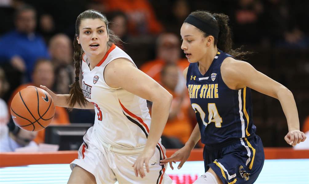 BG women claim home win over Kent State - The Blade