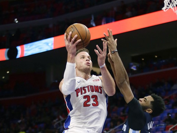 Griffin scores 24 in Detroit debut as Pistons hold off Grizzlies | The ...