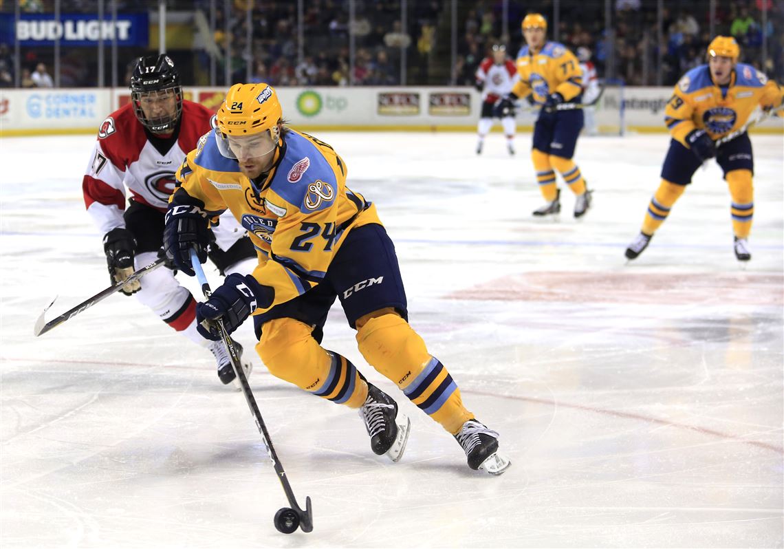 Walleye defenseman Kevin Gibson born with a competitive streak