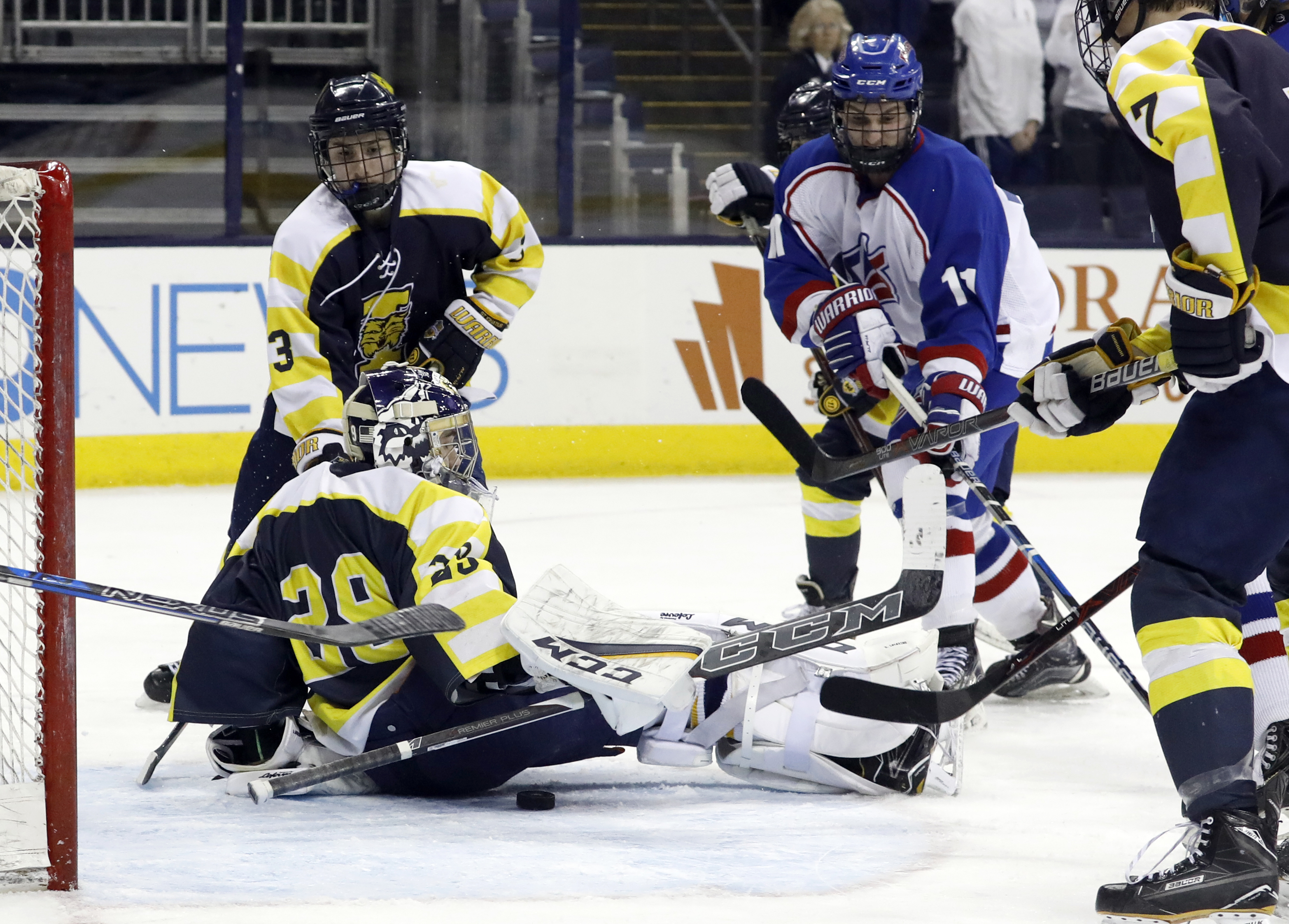 Double-OT heartbreak for St. Francis hockey - The Blade