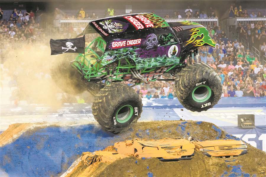 Powerful ride: Grave Digger returns to Toledo for Monster Jam - The Blade