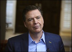 Former FBI director James Comey.