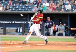 Jason Krizan drove in two runs for Toledo in its 4-3 win over Indianapolis on Thursday night.