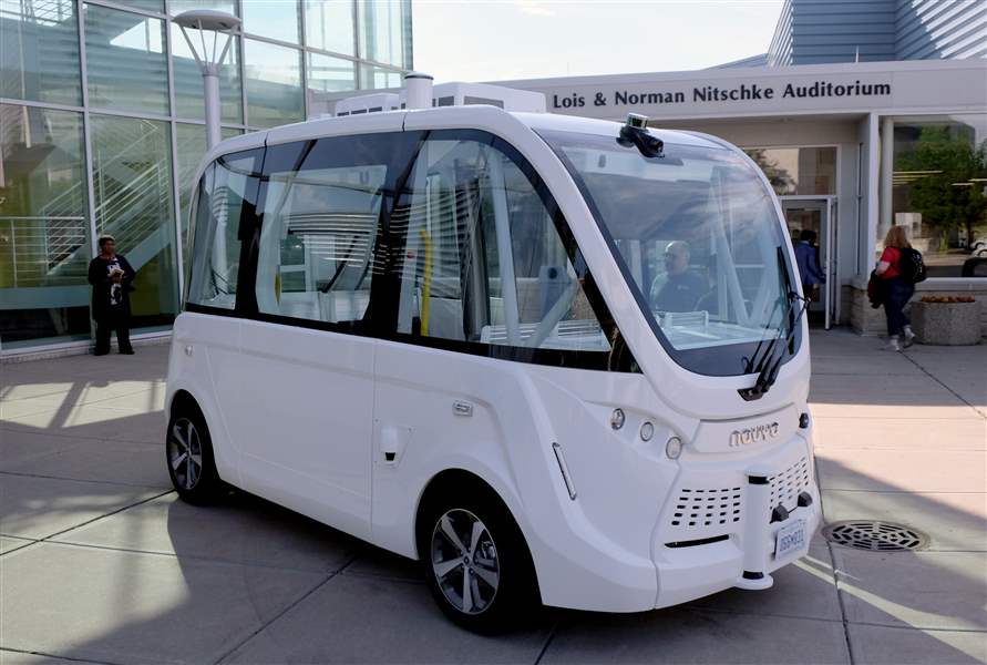 TARTA to experiment with automated bus - The Blade