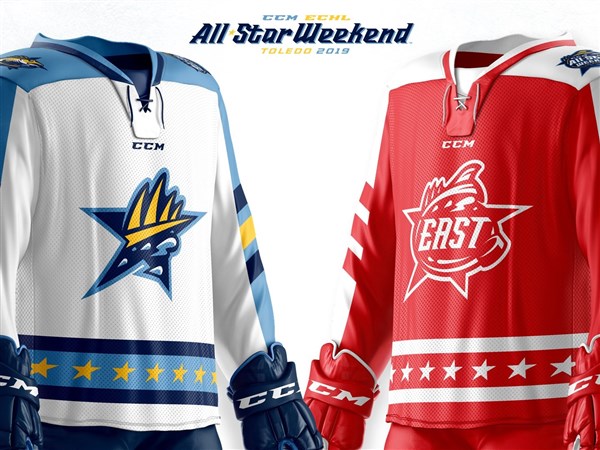 Toledo Walleye unveil 1 of 5 jerseys for ECHL All-Star weekend