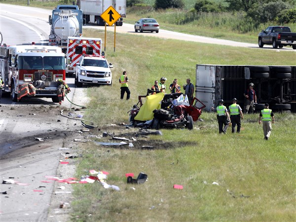 Two killed in I-280 crash that closed freeway | The Blade