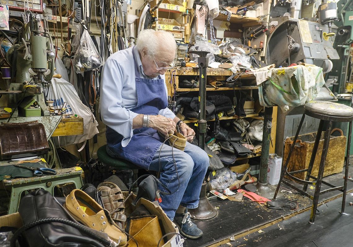 a shoe repair shop