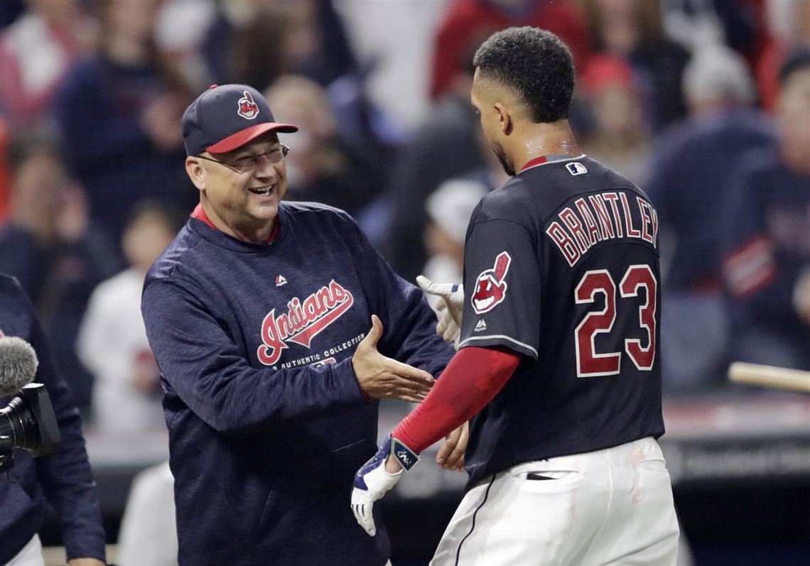 Indians' Michael Brantley running, could play later this week