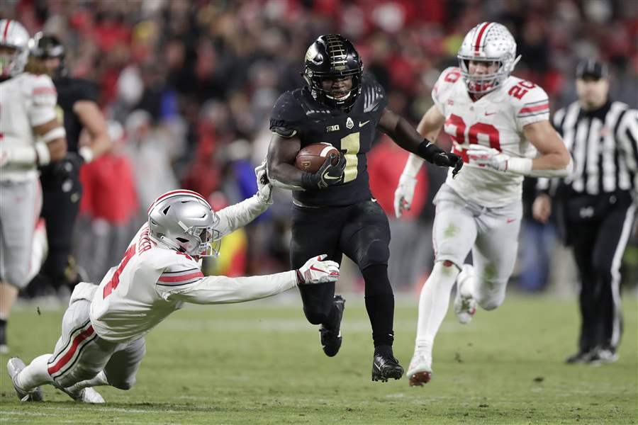 Purdue shocks second-ranked Ohio State, 49-20 - The Blade