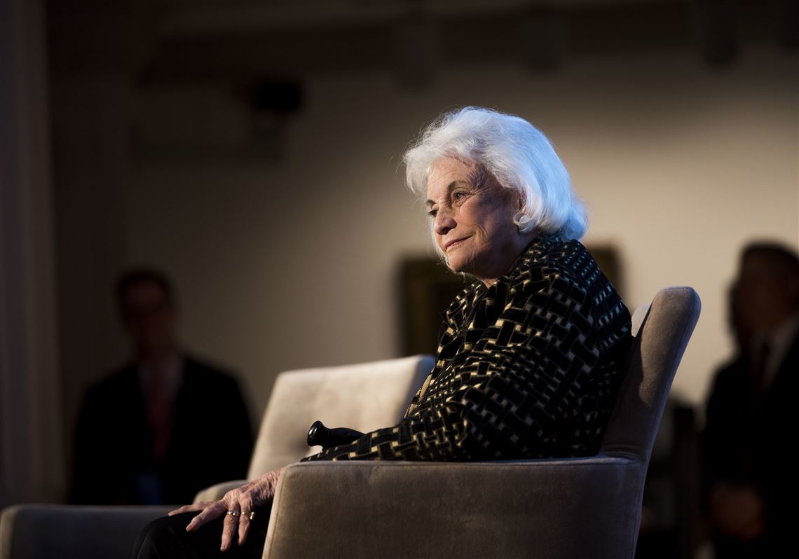 Retired Justice Sandra Day O Connor first woman on Supreme Court