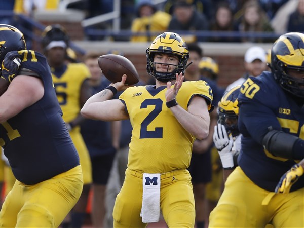 Speed-in-space on full display in Michigan spring game | The Blade