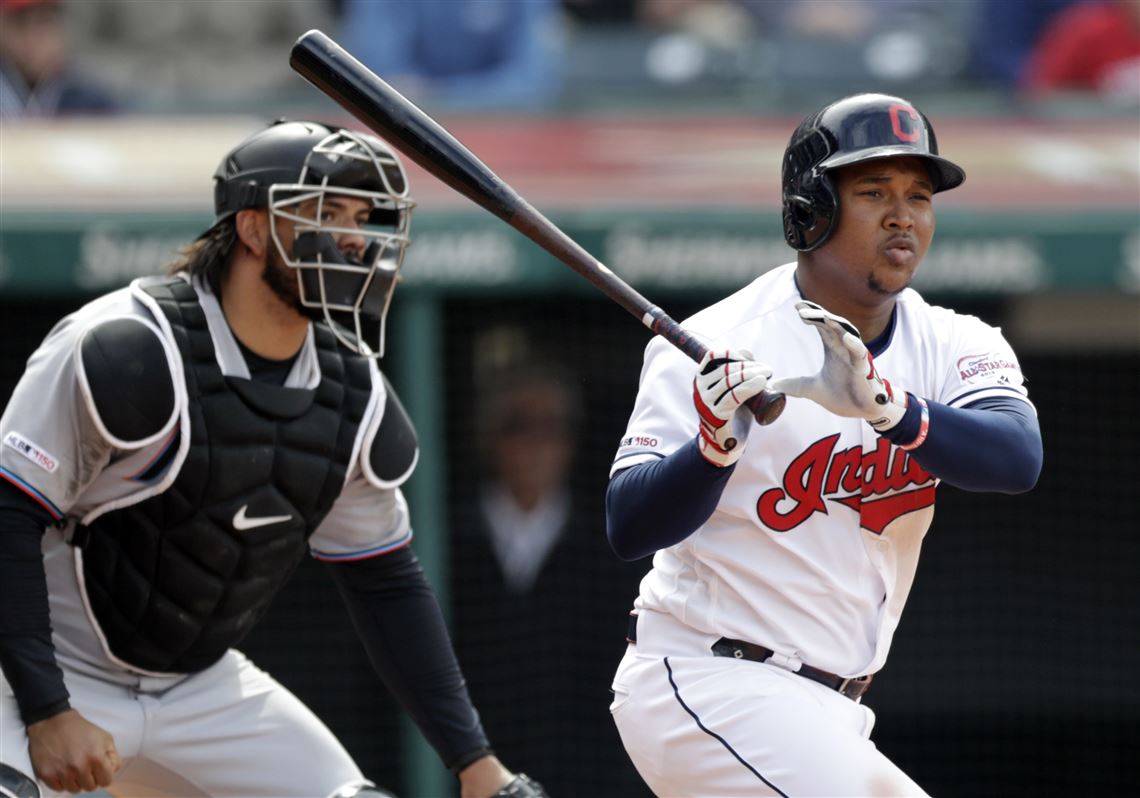 Jose Ramirez HITS HOMER Off of Trevor Bauer