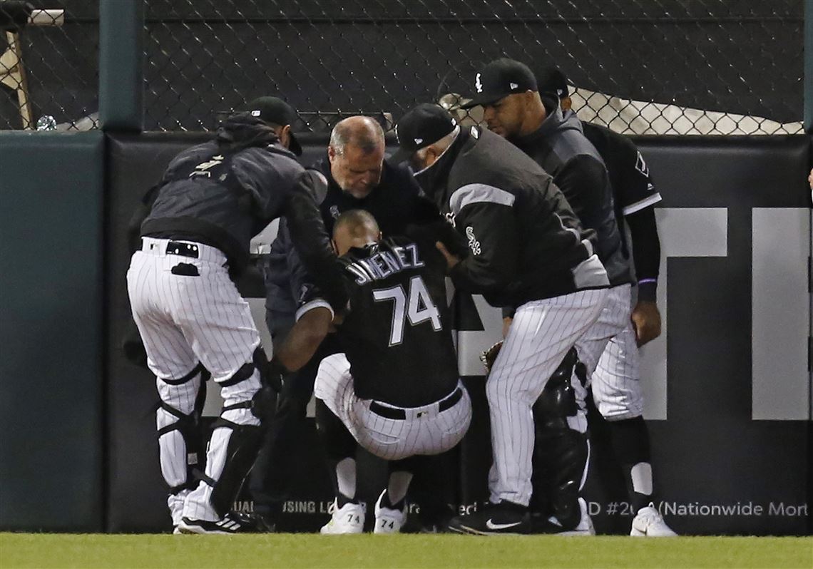 Chicago White Sox' Eloy Jimenez Victim of Strike Three Call After