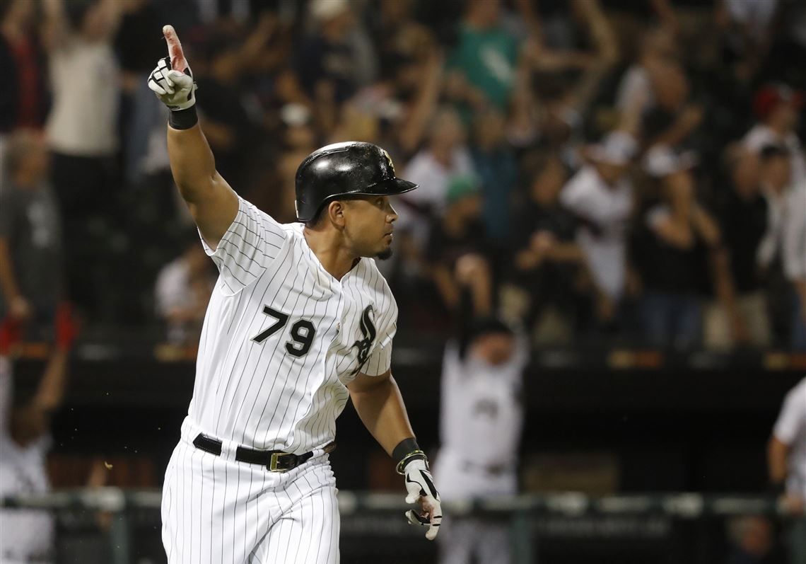 Jose Abreu of the Chicago White Sox hits a homer in the fourth inning  News Photo - Getty Images