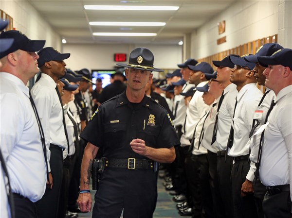 police academy class shirts