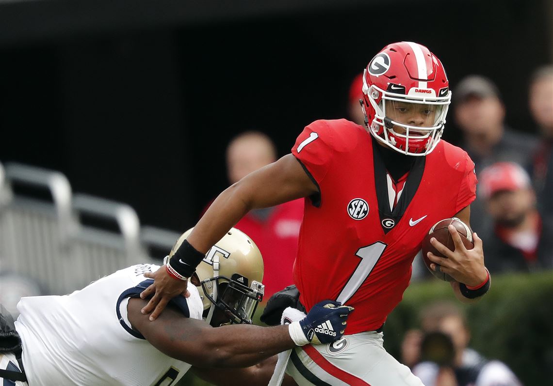 PHOTOS: Former Ohio State QB Justin Fields in first NFL preseason game