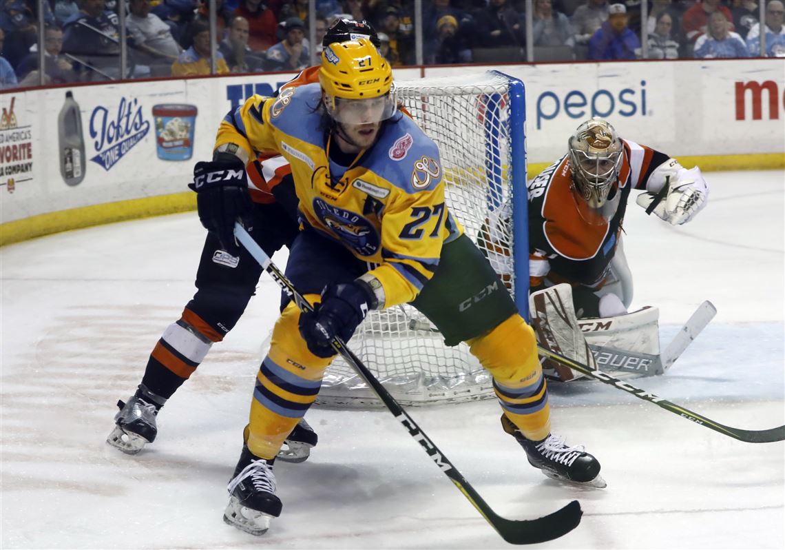 A.J. Jenks - Toledo Walleye - 2016 CCM/ECHL Hockey Heritage Week