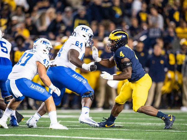 At Michigan, transfer Mike Danna lives and works a dream 