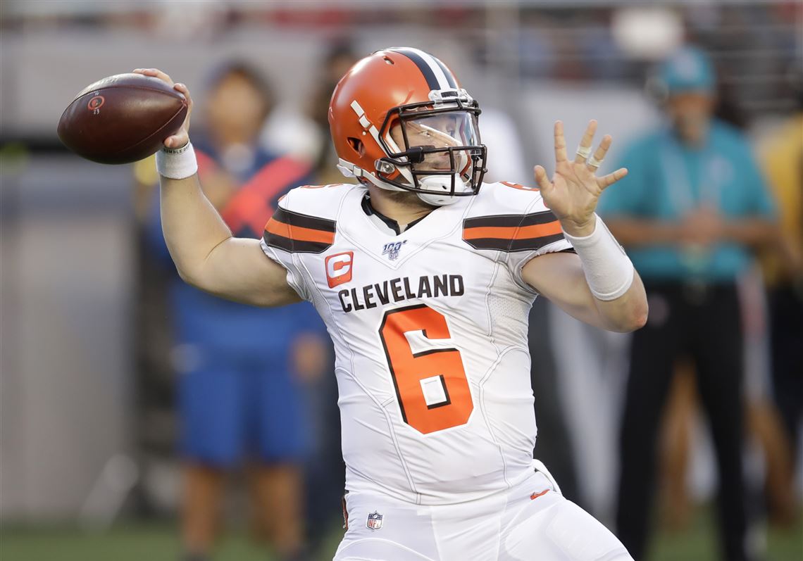 Cleveland Browns Men's Game Jersey Baker Mayfield