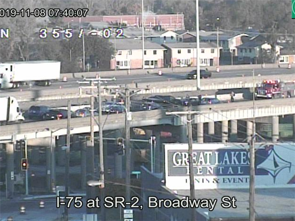 Northbound I 75 Near South Ave Reopens After Multi Vehicle Crash The