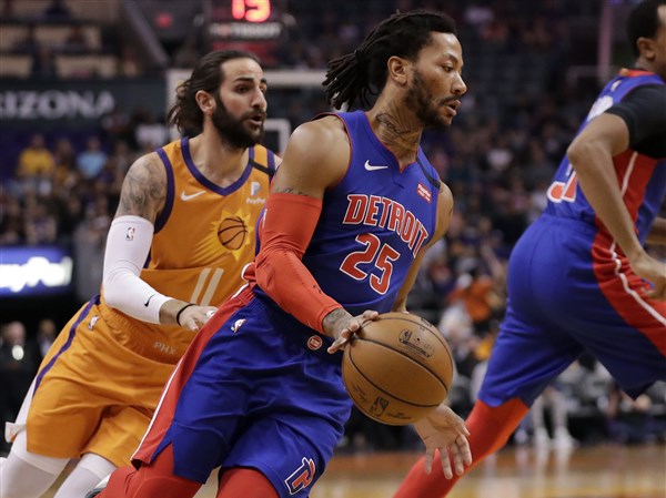 Pistons snap losing streak with 113-111 win over Suns | The Blade