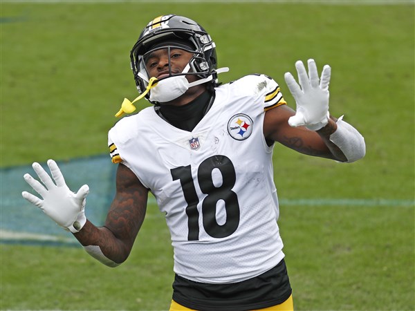 Steelers' Diontae Johnson fights through injury, 'rookie wall'