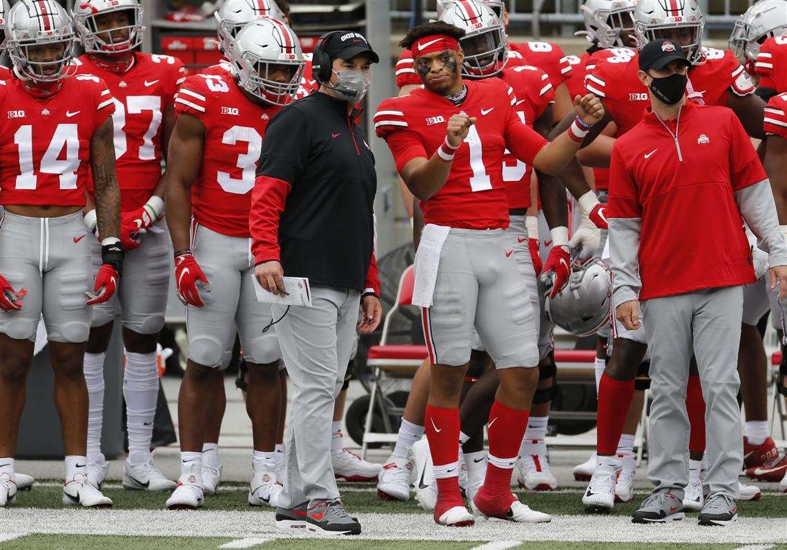 Football: Justin Fields remains Ohio State quarterback frontrunner