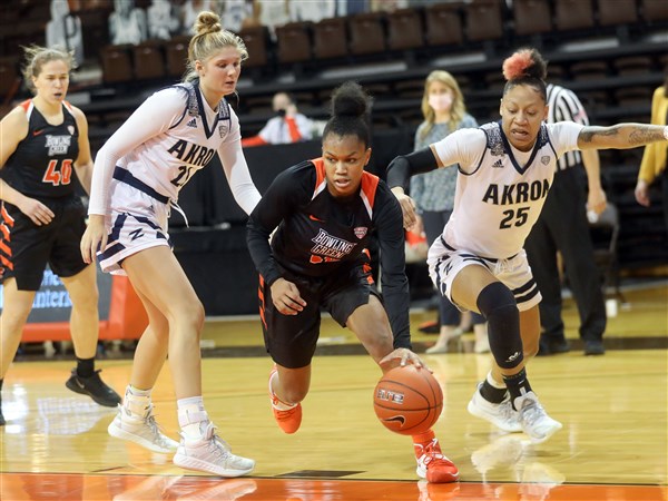 BGSU women keep rolling, defeat Akron for 10th win | The Blade