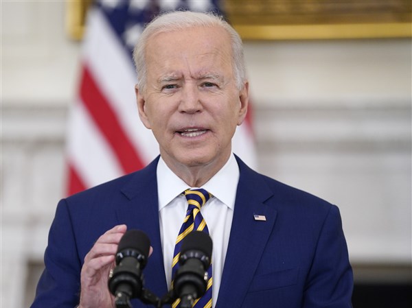 Biden promotes milestone of 300M vaccine shots in 150 days | The Blade