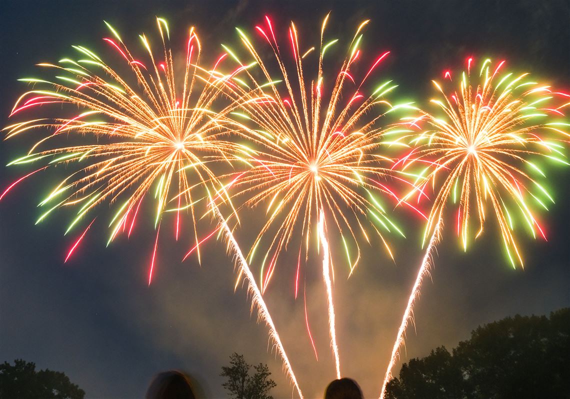 Where you can see Fourth of July fireworks displays in the suburbs