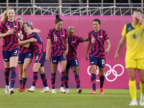 U.S. women's soccer earns bronze medal with win over Australia