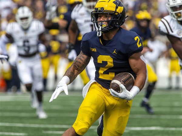 Michigan running game to face nation s top ranked rush defense at