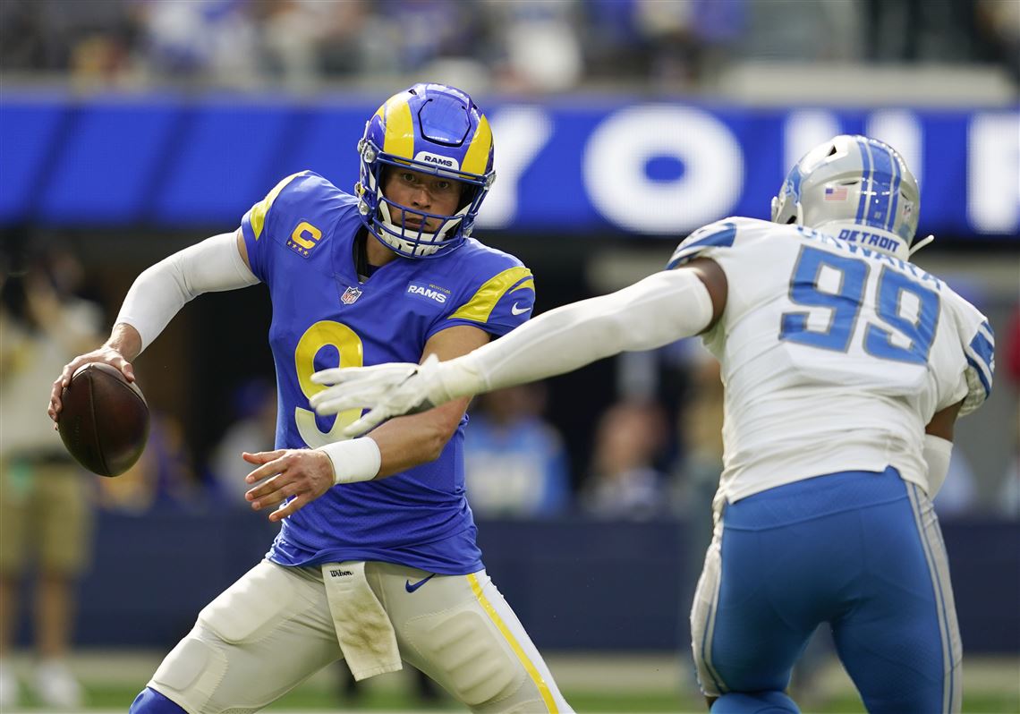 Despite Matthew Stafford's three interceptions, Rams hold off